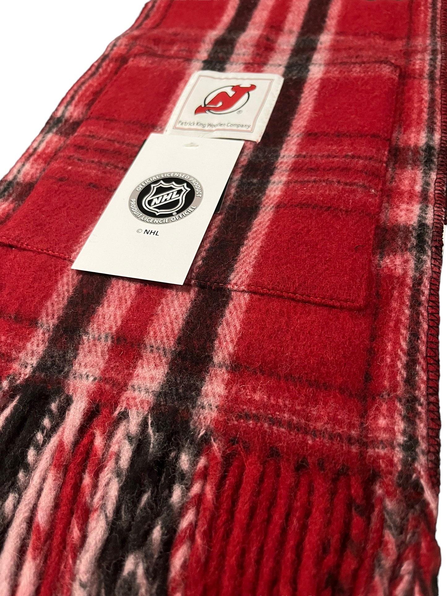 New Jersey Devils Wool Pocket Scarf