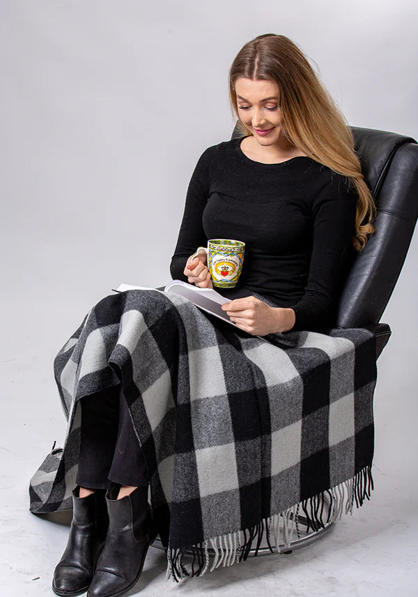 Northumberland Merino Wool Knee Blanket