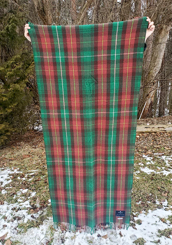 Prince Edward Island Merino Wool Knee Blanket