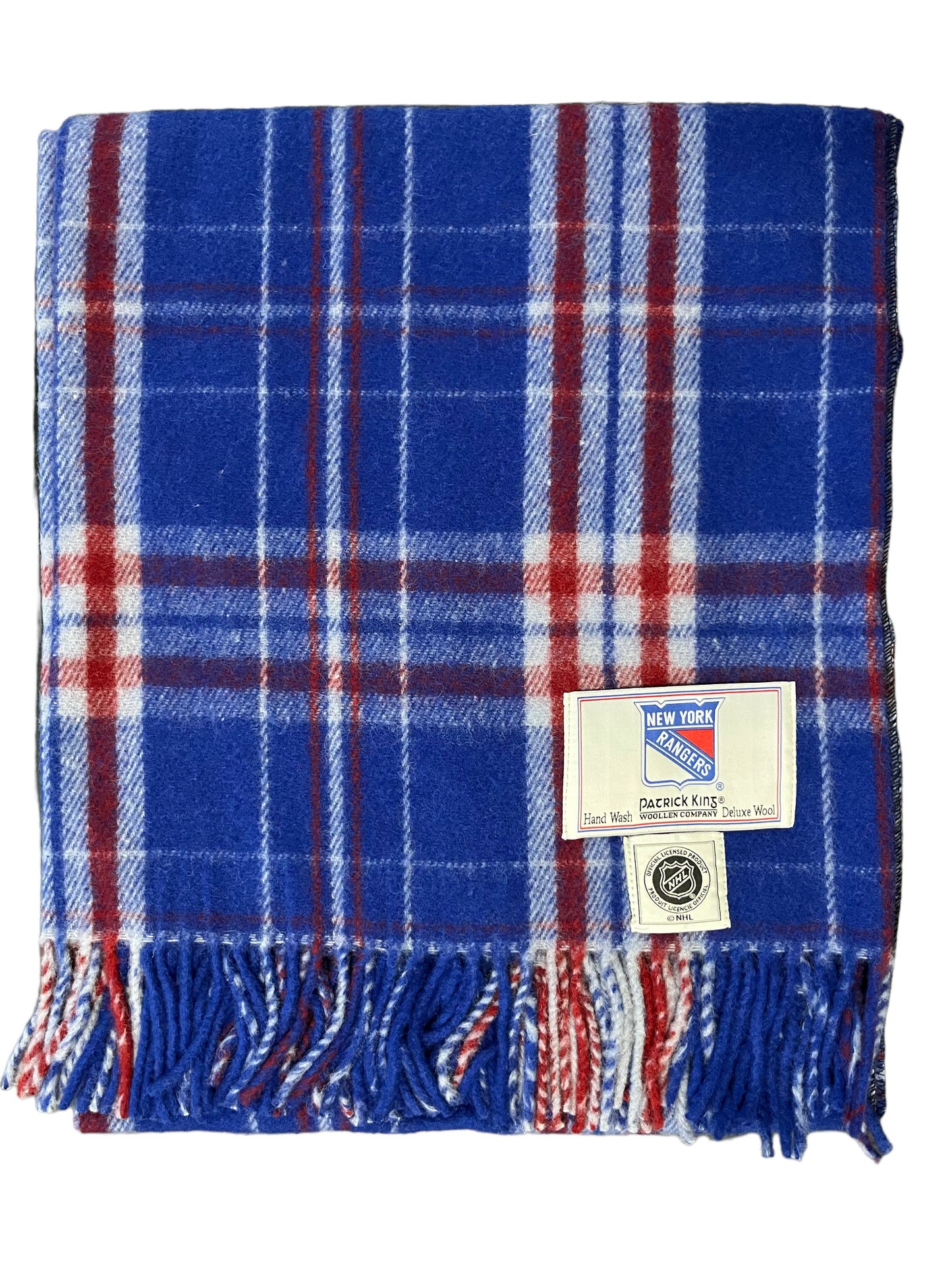 New York Rangers Wool Stadium Blanket