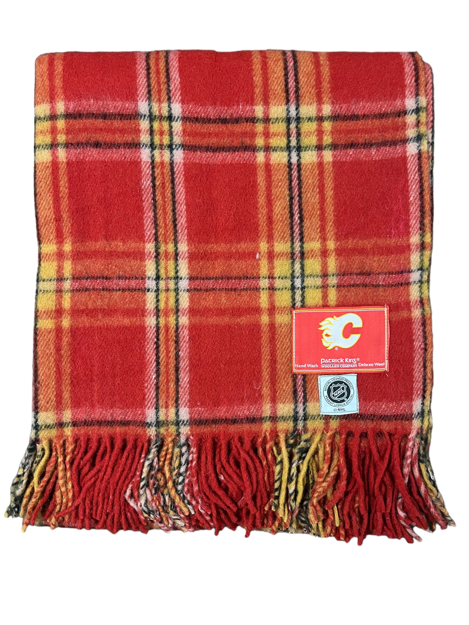 Calgary Flames Wool Blanket