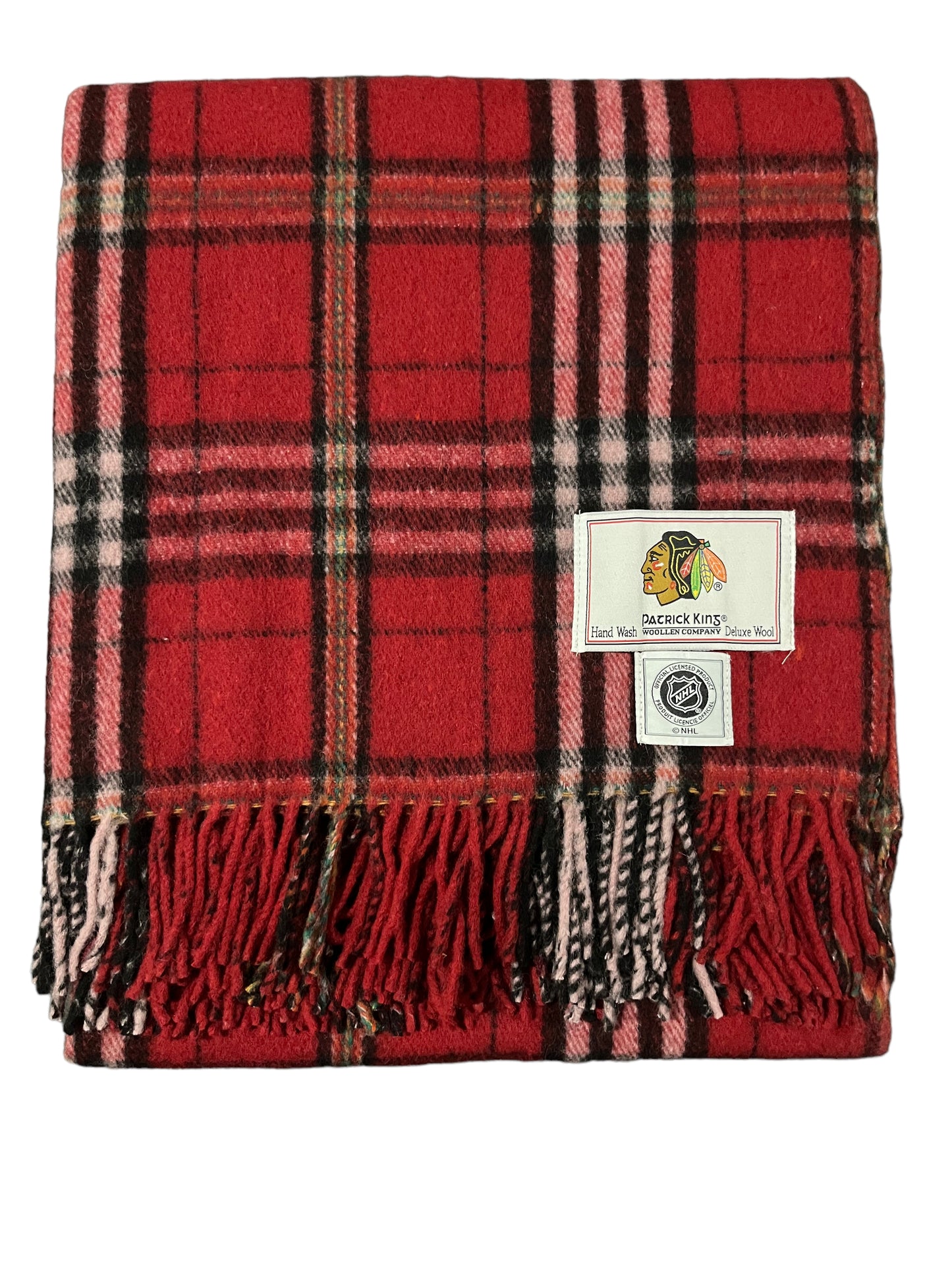 Chicago Blackhawks Wool Blanket