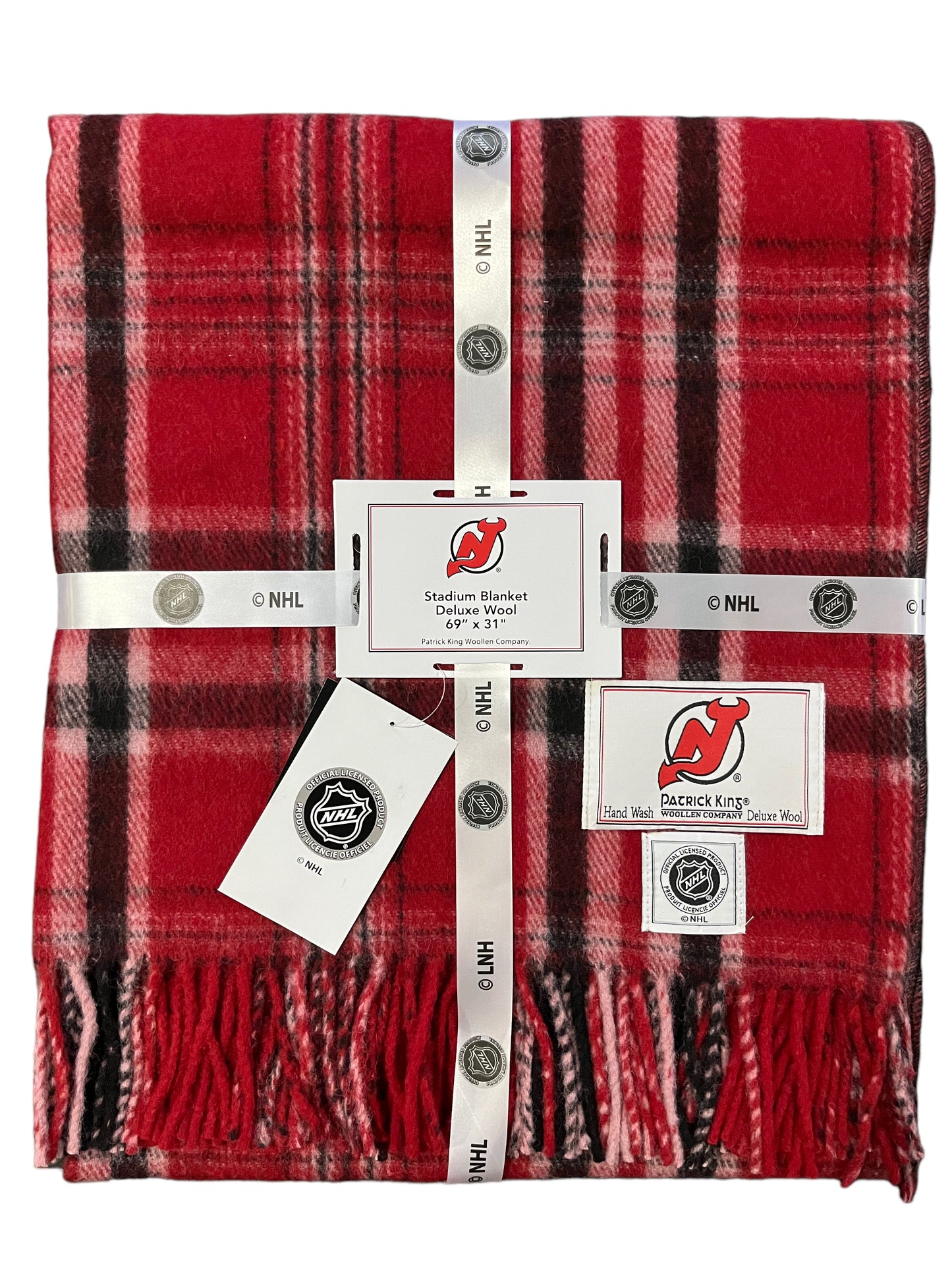 New Jersey Devils Wool Stadium Blanket