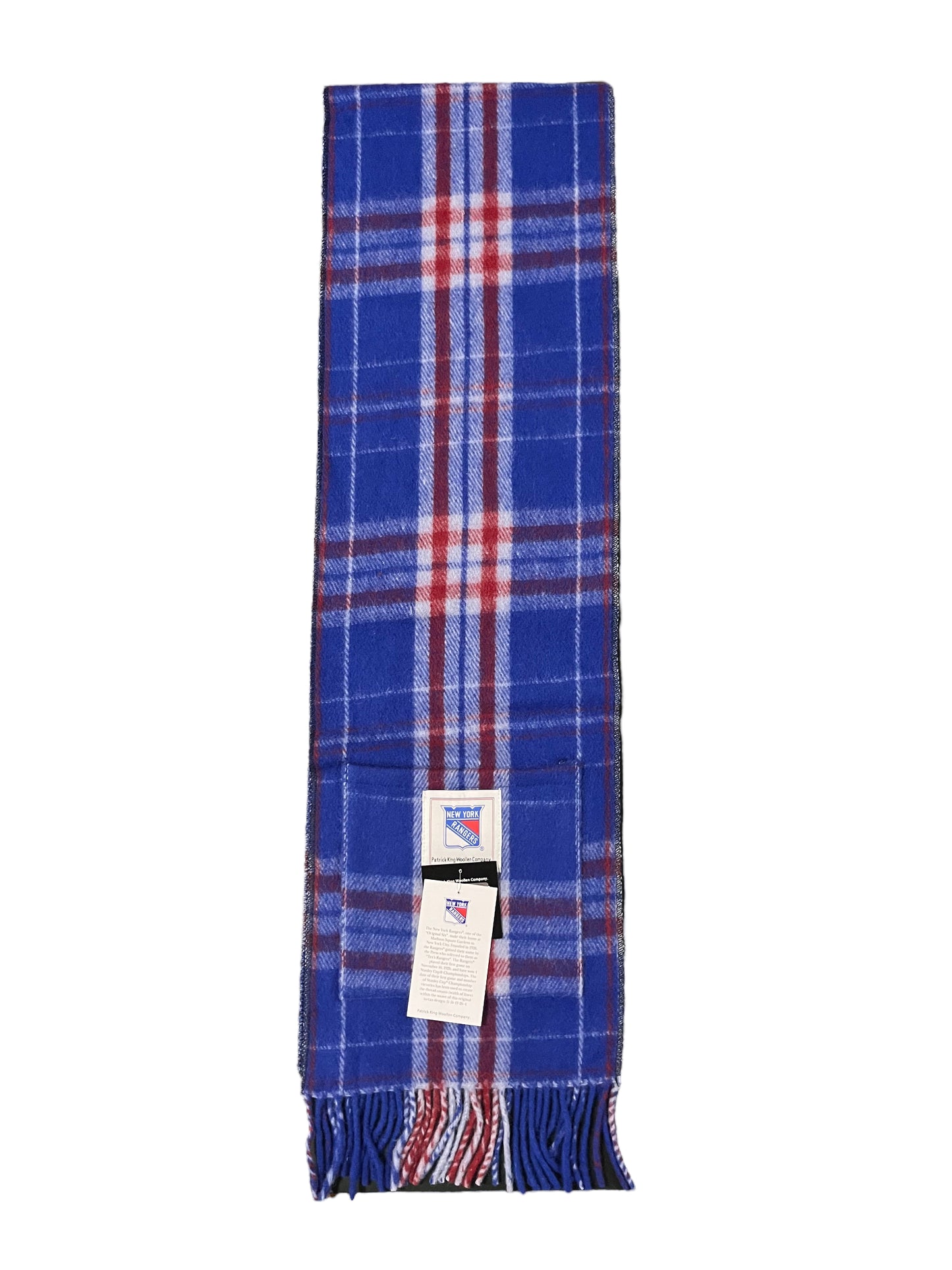 New York Rangers Wool Pocket Scarf