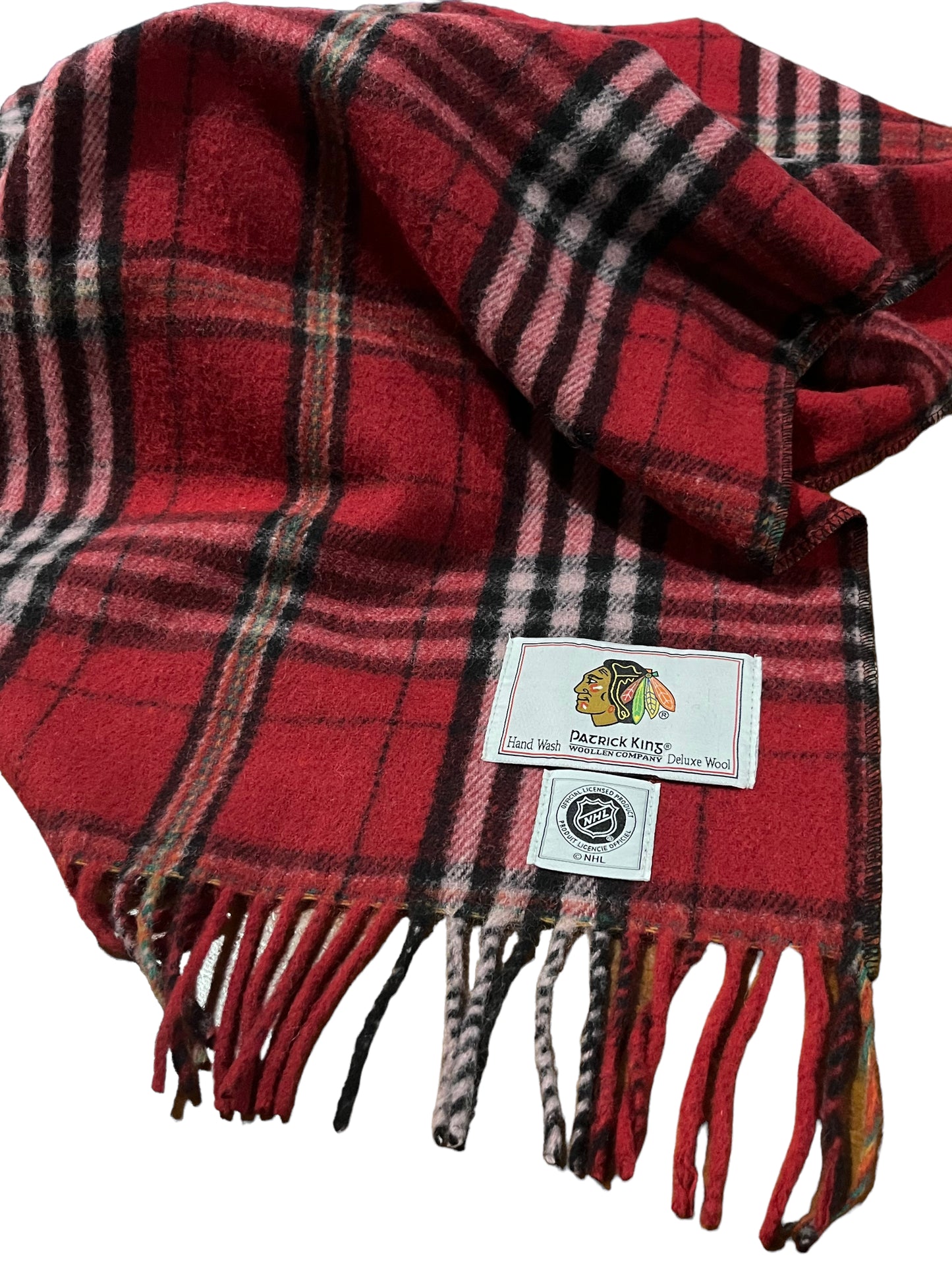 Chicago Blackhawks Wool Stadium Blanket