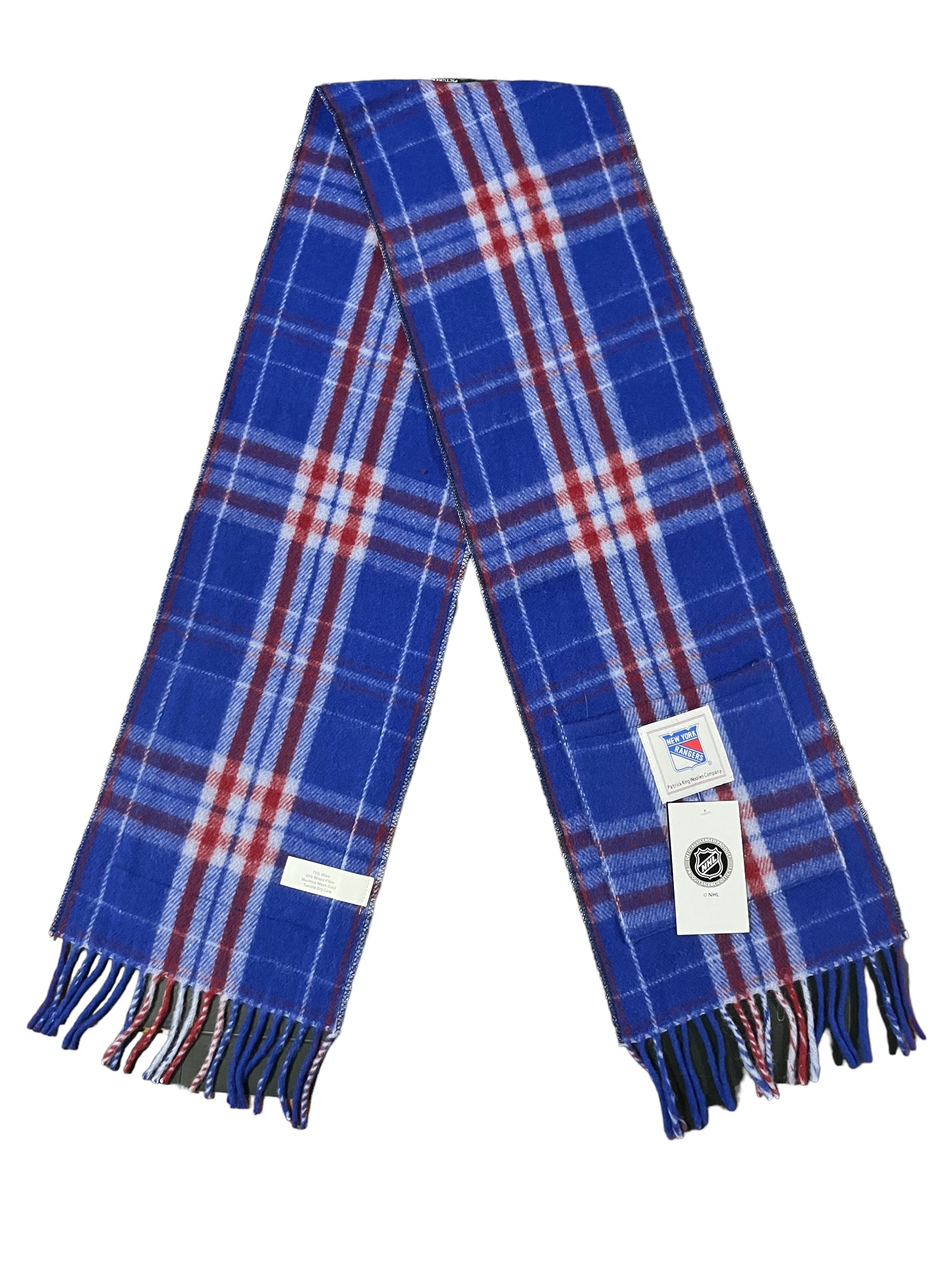 New York Rangers Wool Pocket Scarf