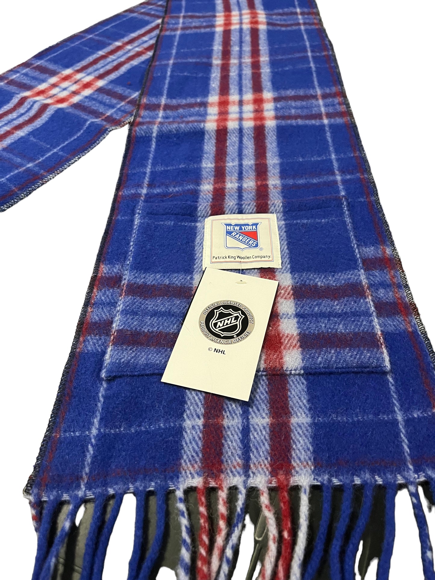 New York Rangers Wool Pocket Scarf