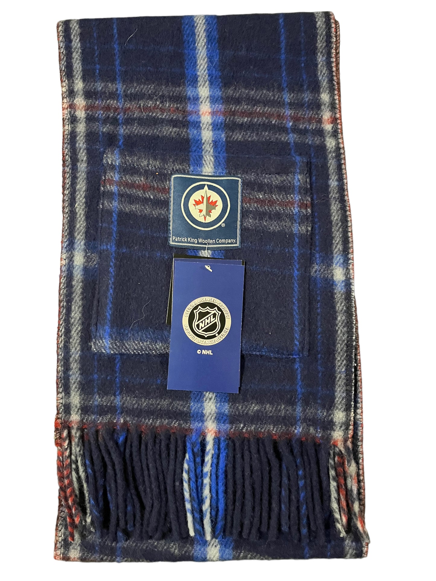 Winnipeg Jets Wool Pocket Scarf