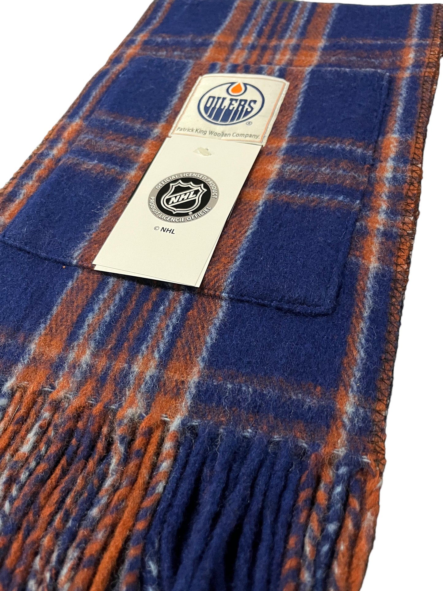 Edmonton Oilers Wool Pocket Scarf