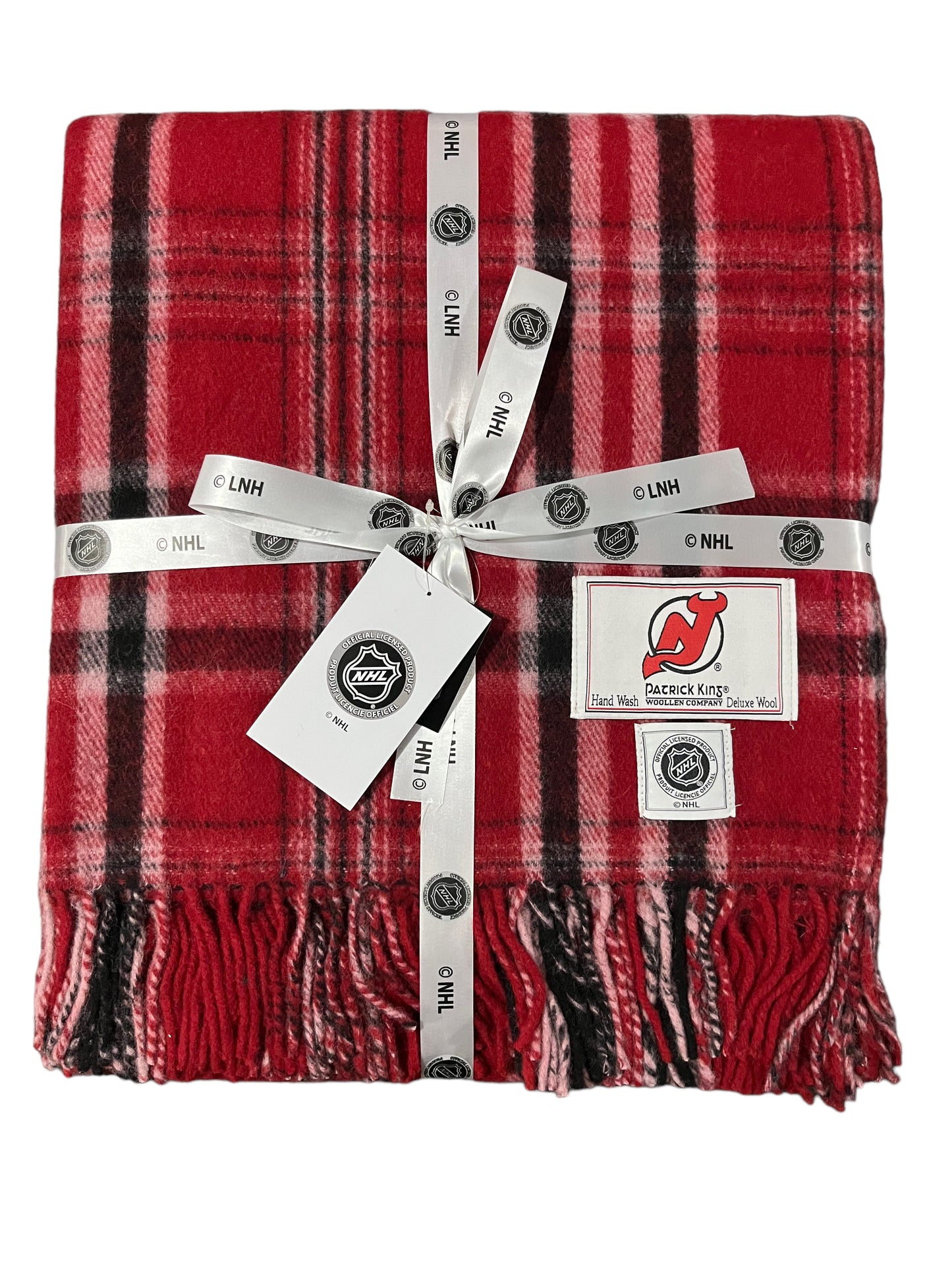 New Jersey Devils Wool Blanket