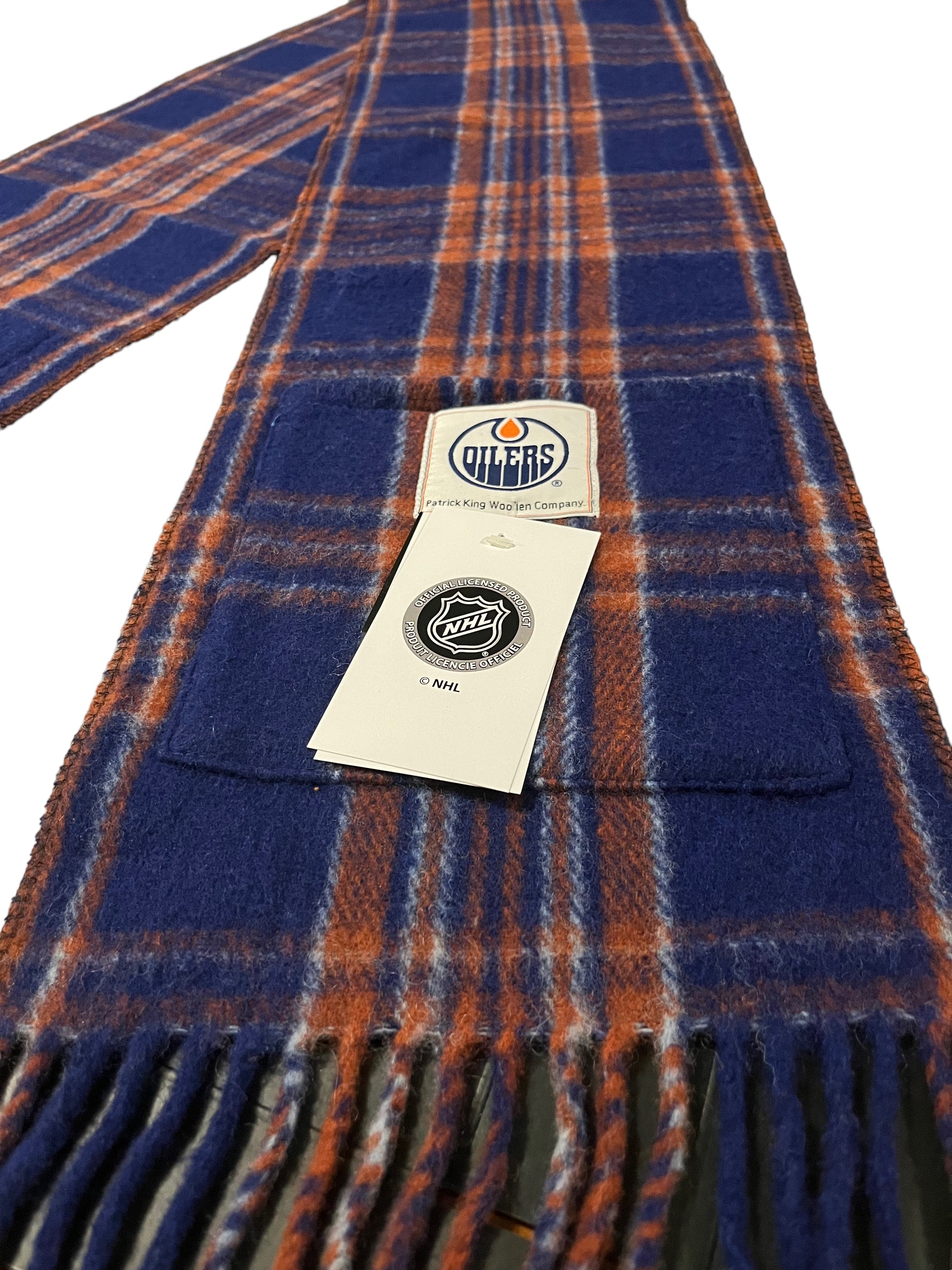 Edmonton Oilers Wool Pocket Scarf