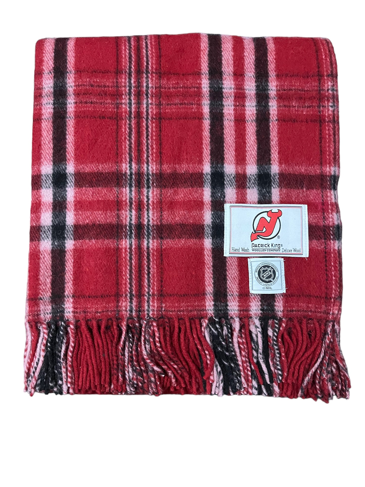 New Jersey Devils Wool Blanket