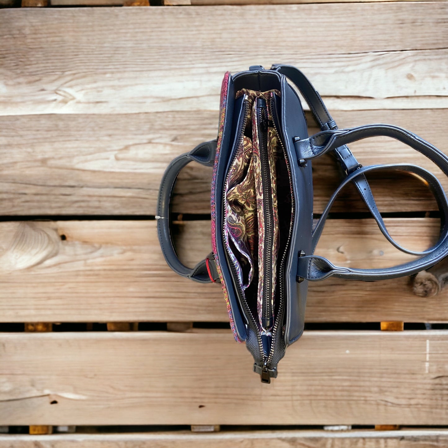 Harris Tweed Double Handle Tote