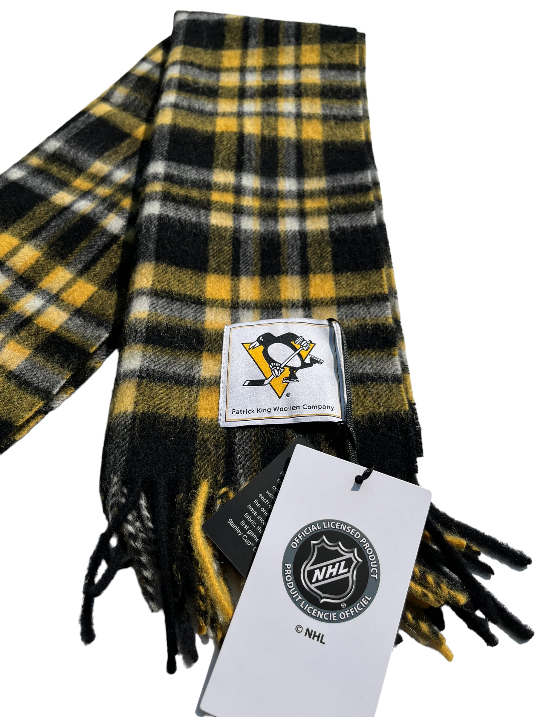 NHL Lambswool Scarf Pittsburgh Penguins