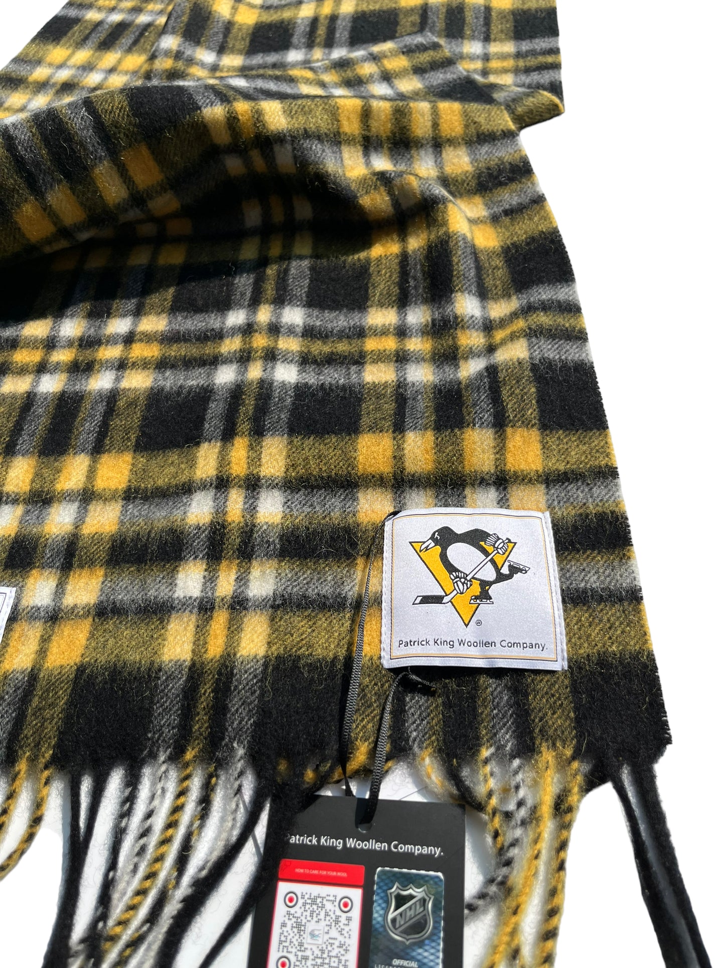 NHL Lambswool Scarf Pittsburgh Penguins