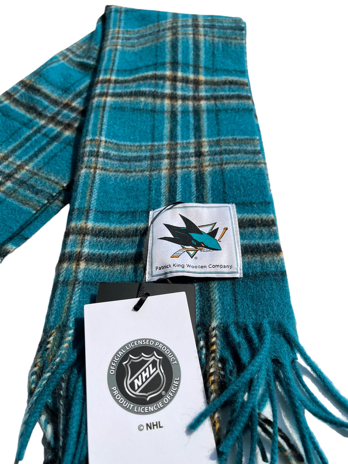 NHL Lambswool Scarf San Jose Sharks