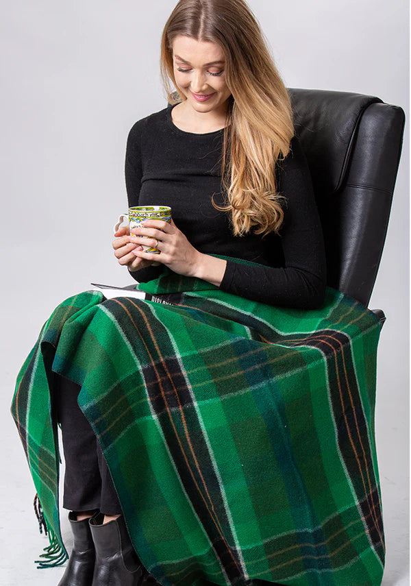 Spirit of Ireland Merino Wool Knee Blanket