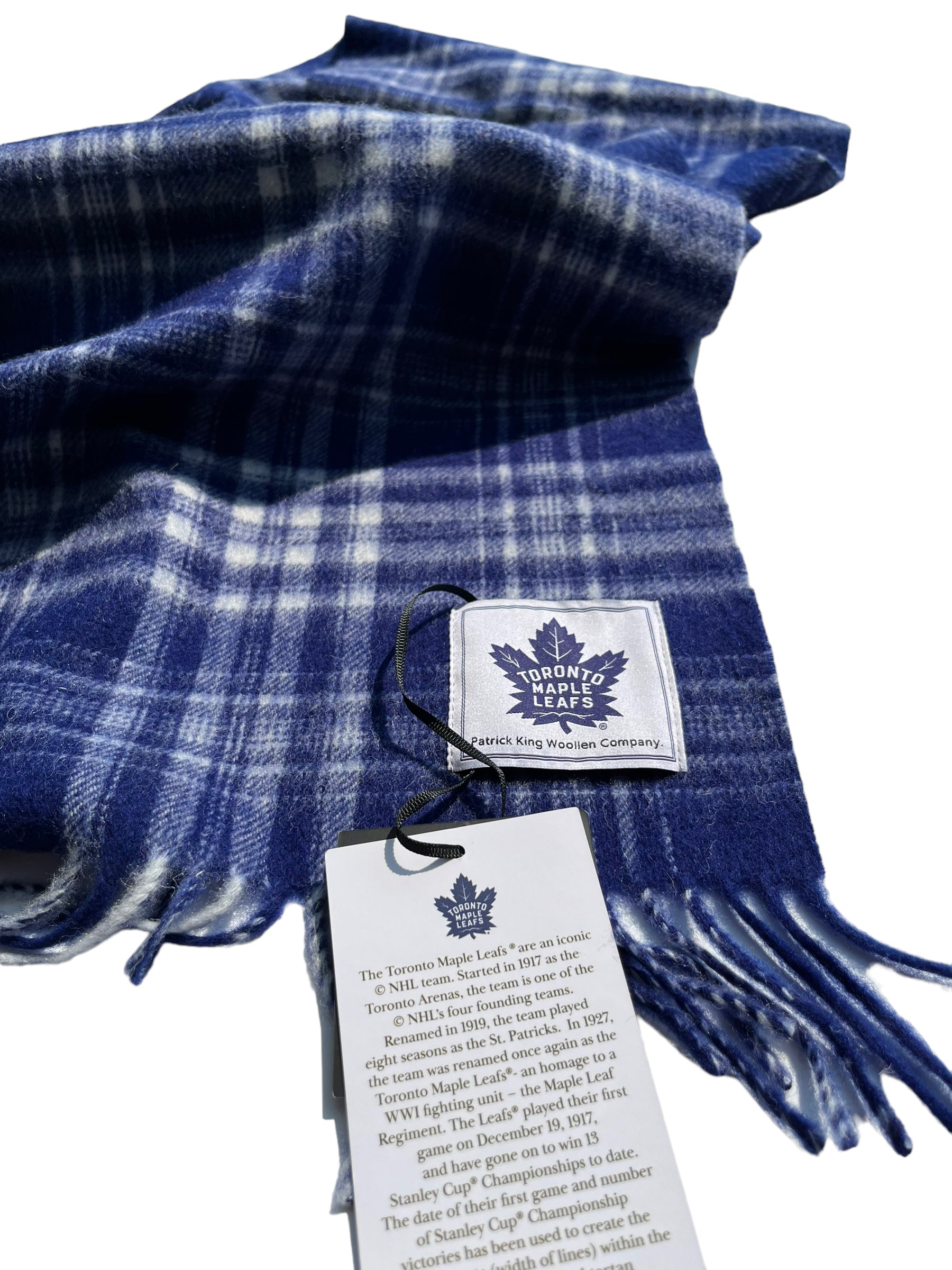 NHL Lambswool Scarf Toronto Maple Leafs