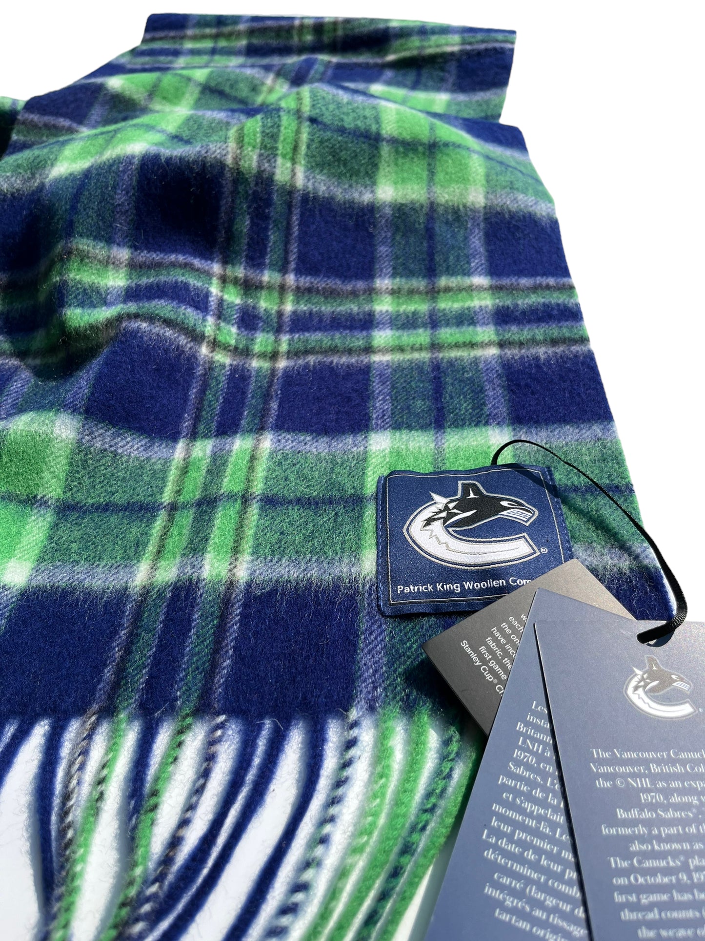 NHL Lambswool Scarf Vancouver Canucks