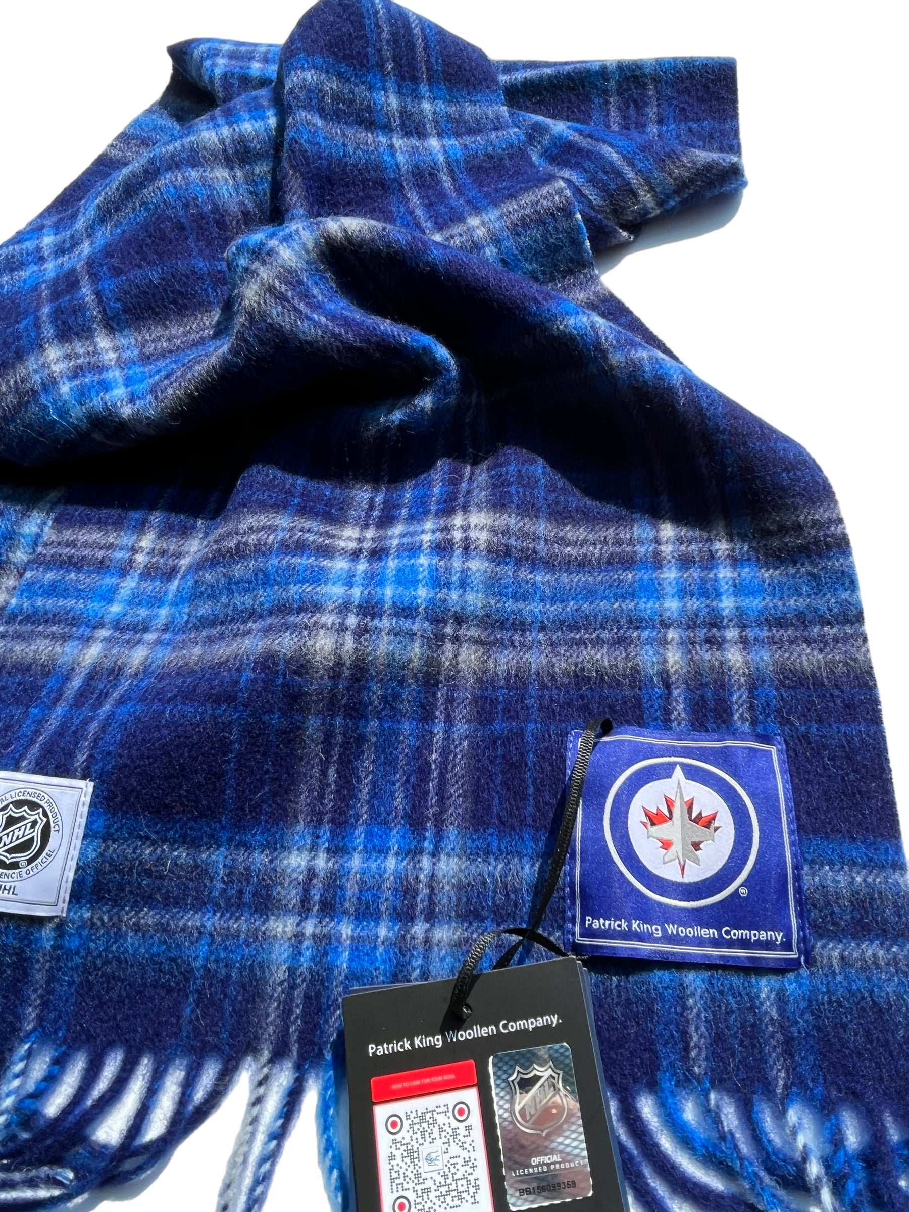 NHL Lambswool Scarf Winnipeg Jets