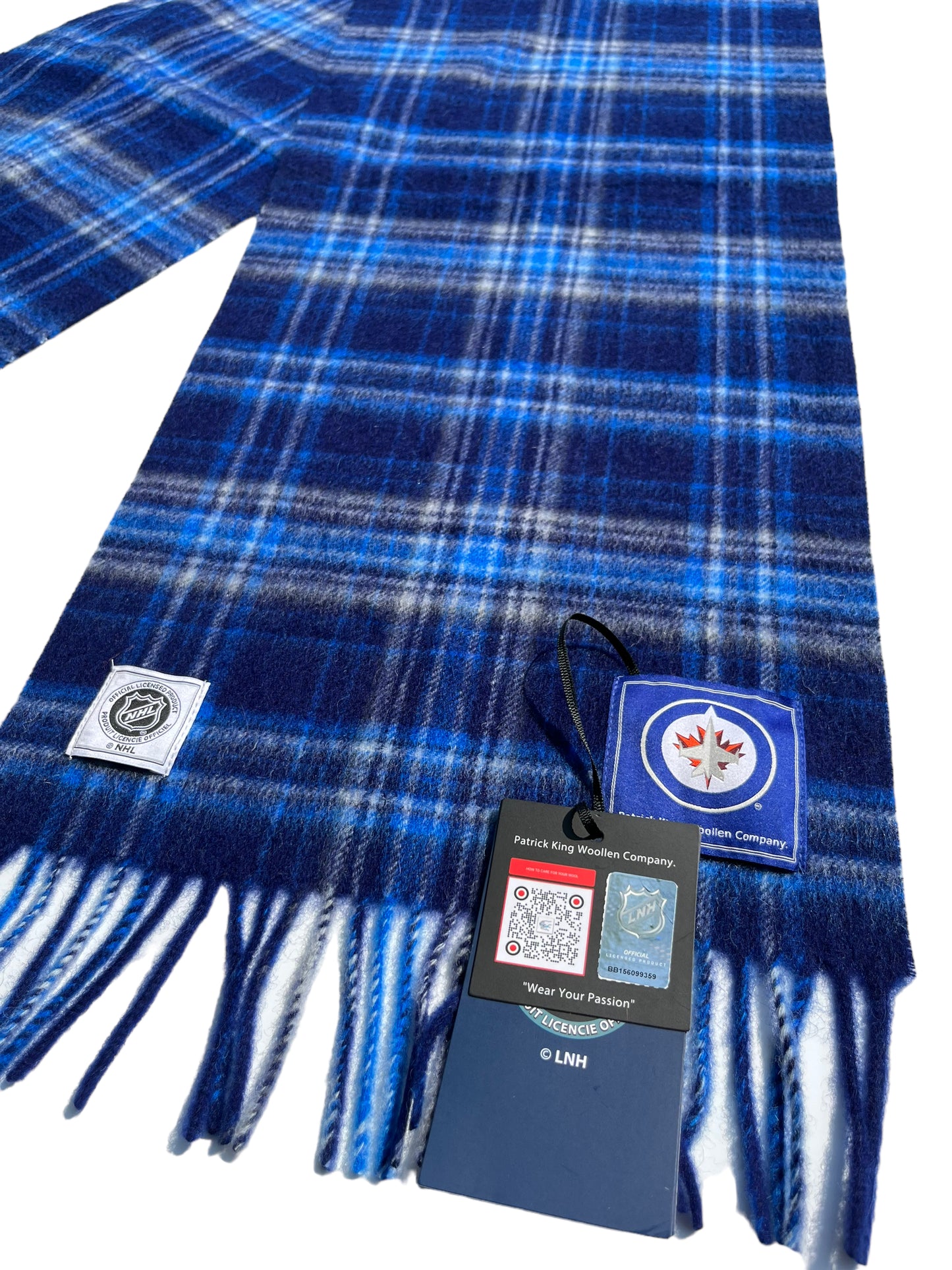 NHL Lambswool Scarf Winnipeg Jets