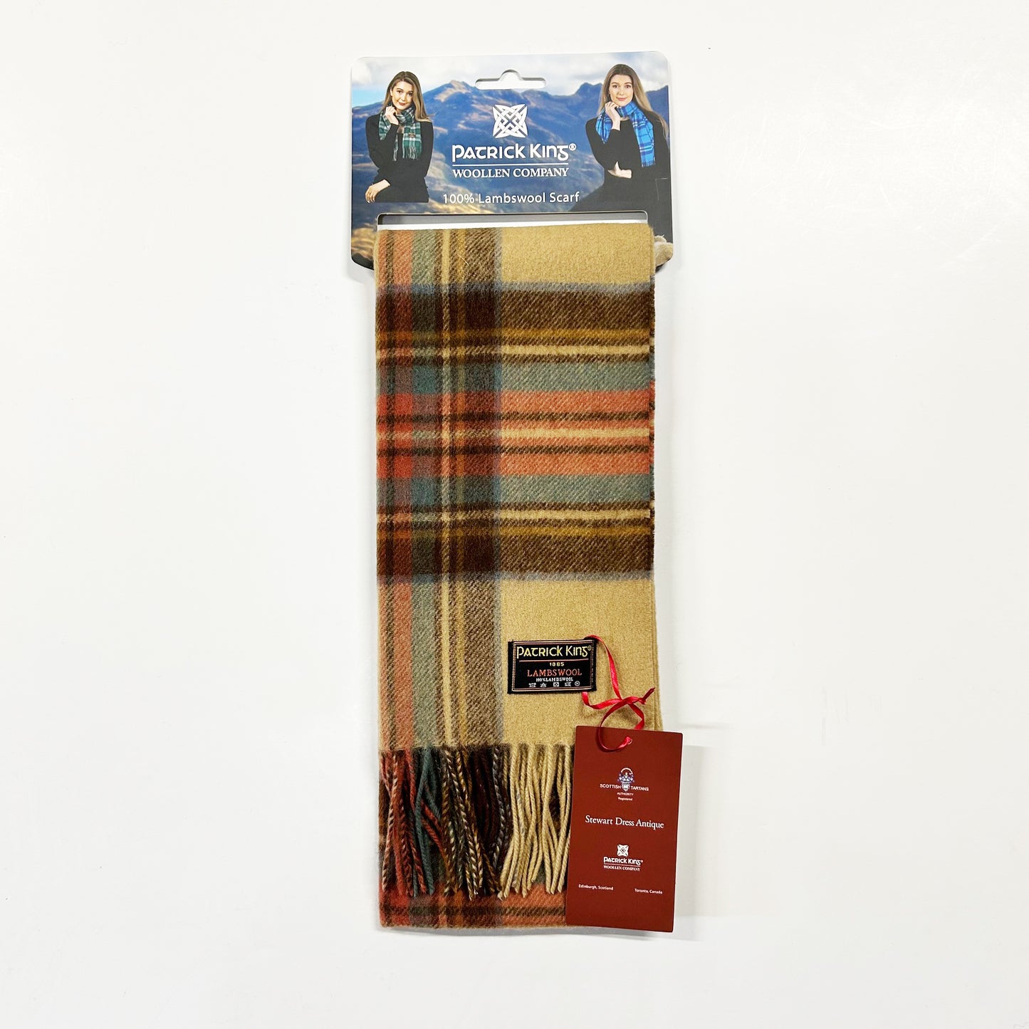 Stewart Dress Antique Lambswool Scarf