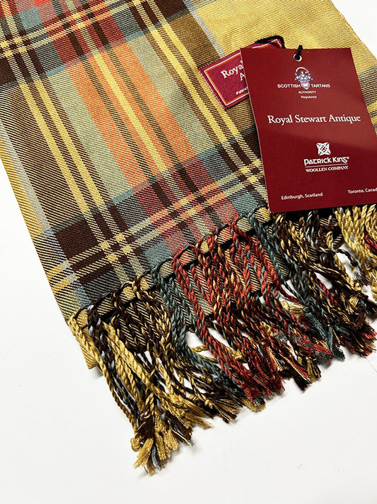 Royal Stewart Antique Viscose Scarf/Shawl