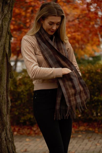 Outlander Merino Wool Pocket Scarf