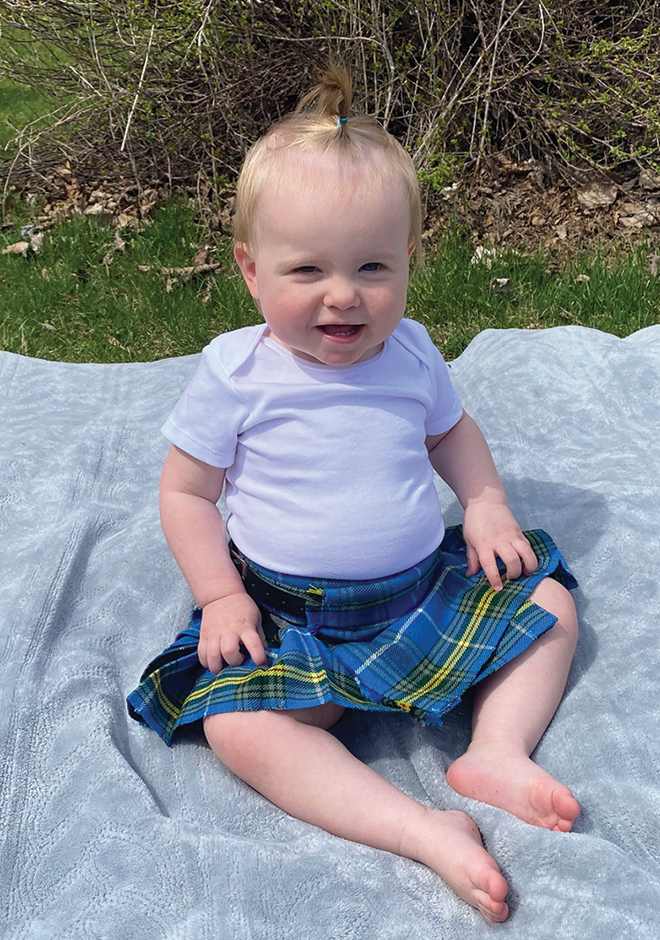 Tartan sales for babies