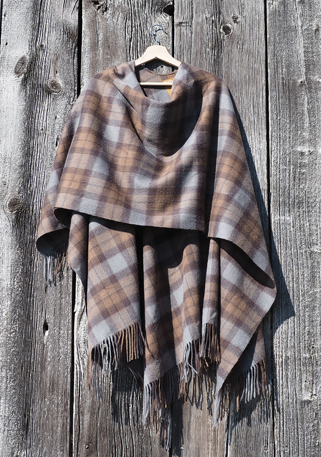 Outlander Tartan Lambswool Cape