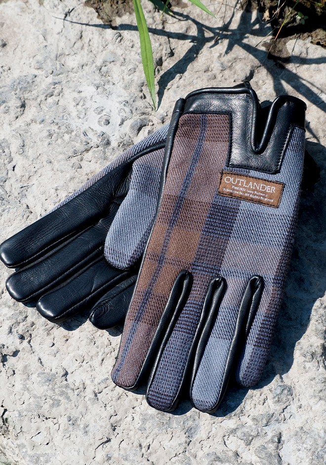 Outlander Men's Tartan Gloves