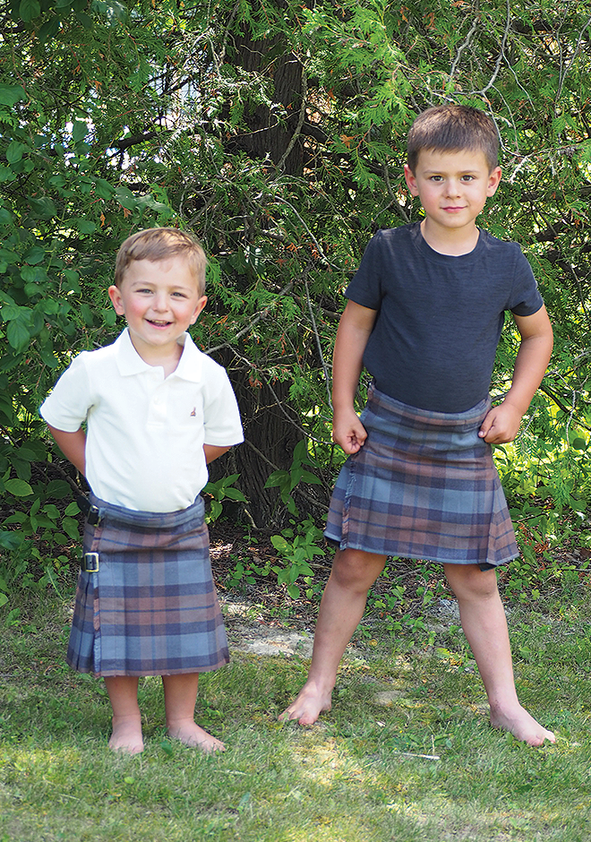 Outlander Tartan Youth Kilts