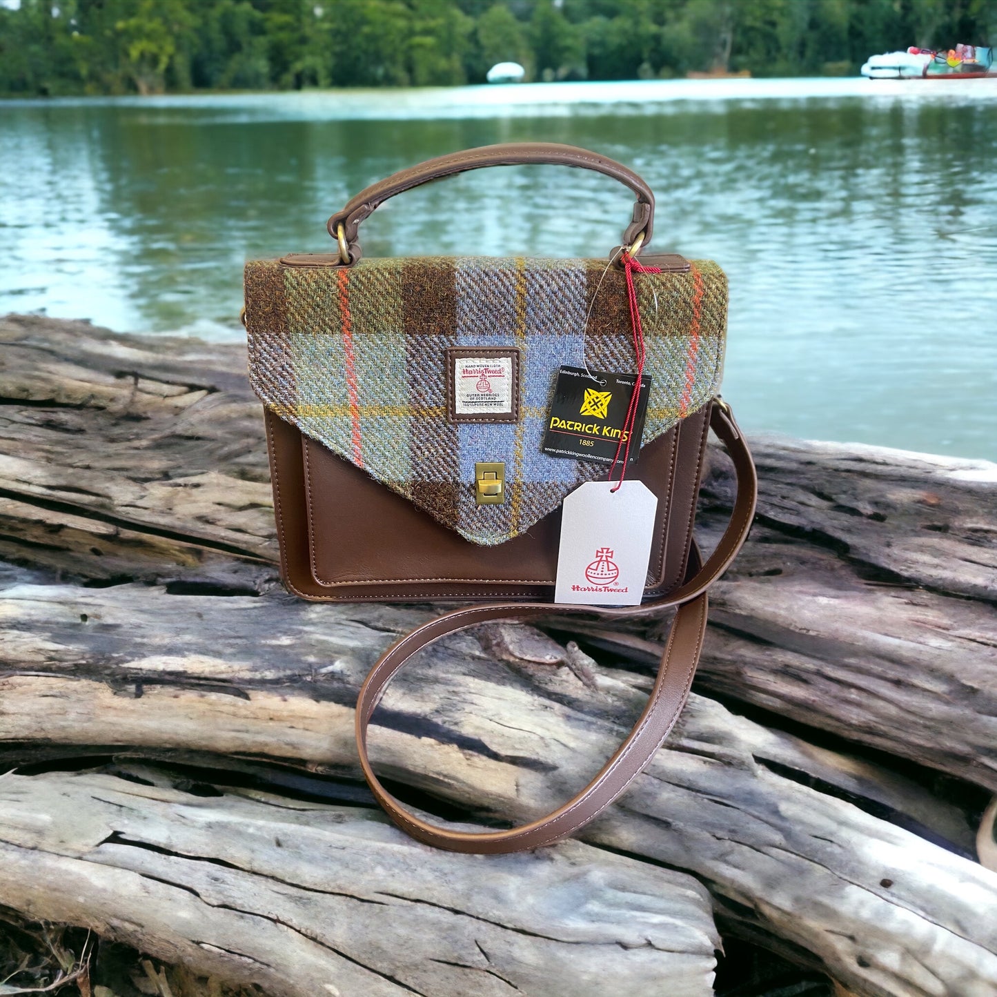 Harris Tweed Large Satchel