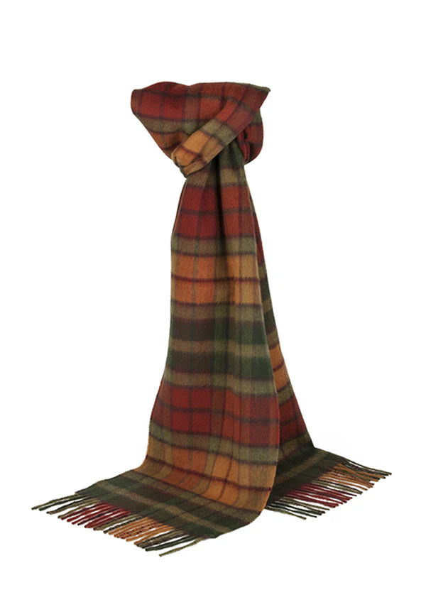 Autumn Buchanan Lambswool Tartan Scarf