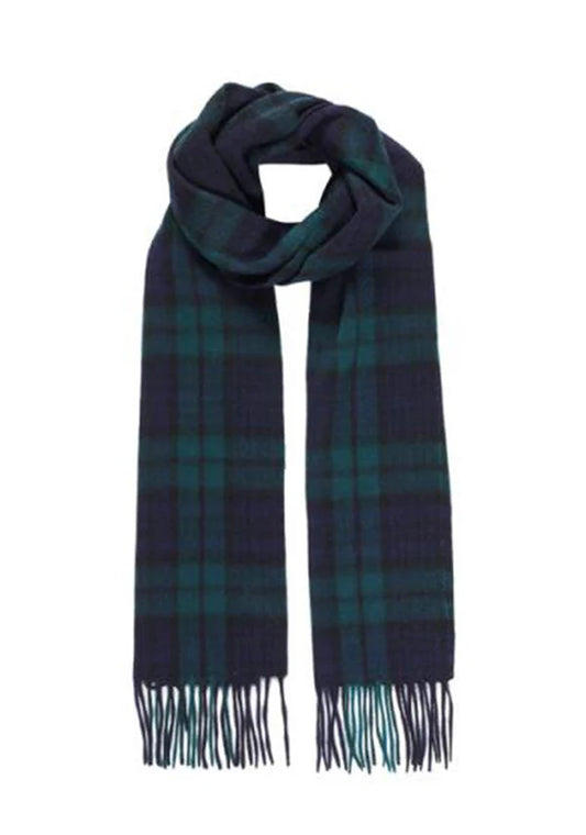 Black Watch Lambswool Tartan Scarf