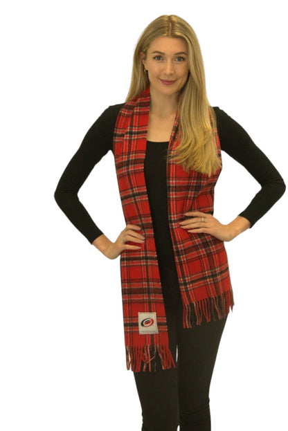 Carolina Hurricanes Lambswool Scarf Extra Long