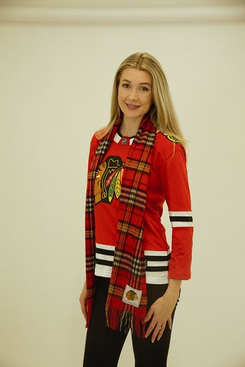 Chicago Blackhawks Extra Long Lambswool Scarf
