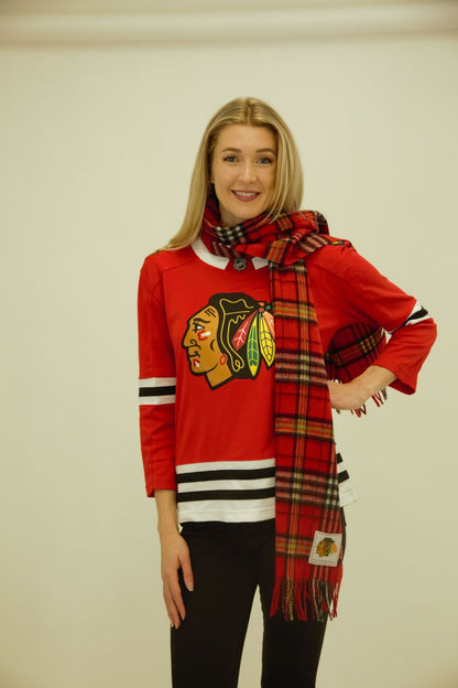 Chicago Blackhawks Extra Long Lambswool Scarf