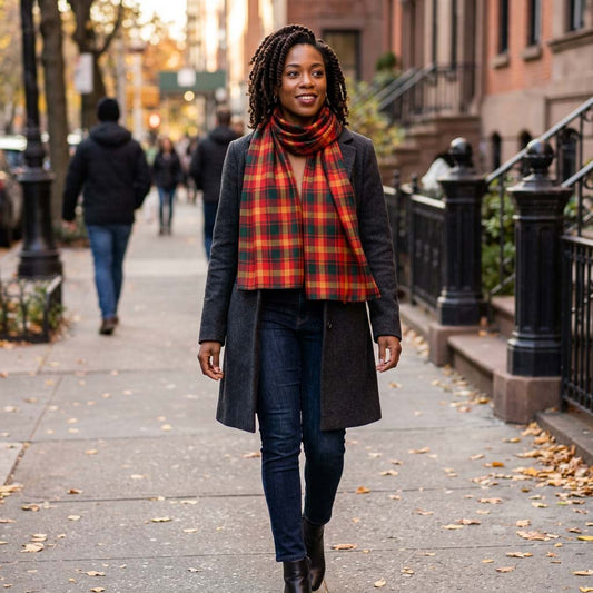 Canadian Dark Maple - "Feels Like Silk" Scarf