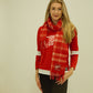 Detroit Red Wings Lambswool Scarf Extra Long