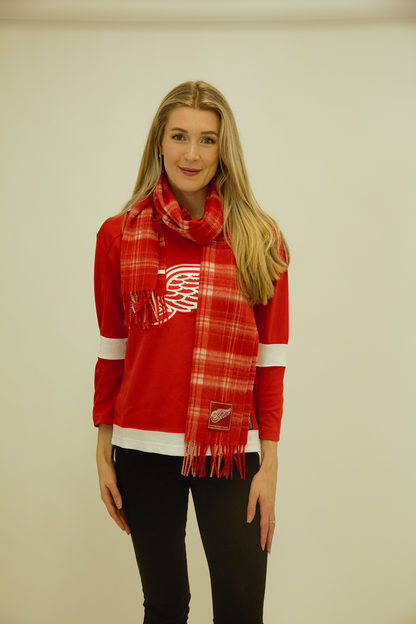 Detroit Red Wings Lambswool Scarf Extra Long