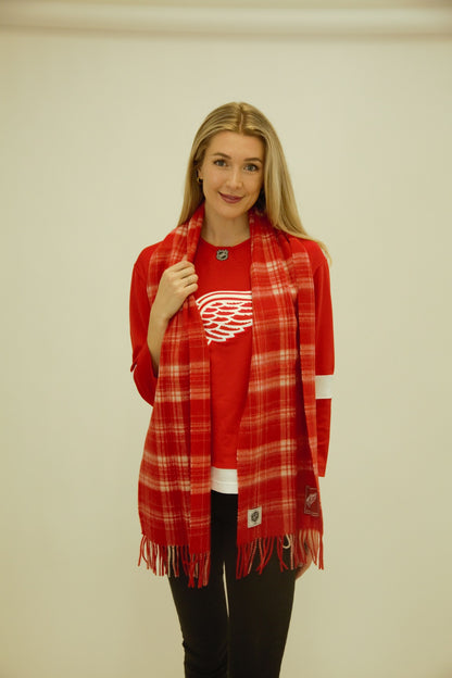 Detroit Red Wings Lambswool Scarf Extra Long