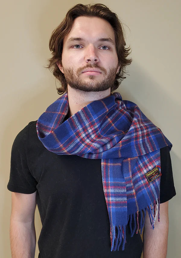 Esprit du Québec Lambswool Tartan Scarf