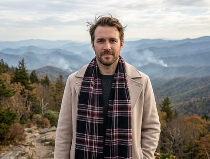 Great Smoky Mountains Lambswool Tartan Scarf