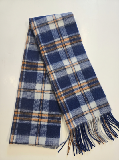 Harbour Flame Lambswool Scarf