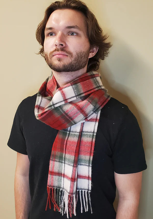 MacDuff Lambswool Tartan Scarf