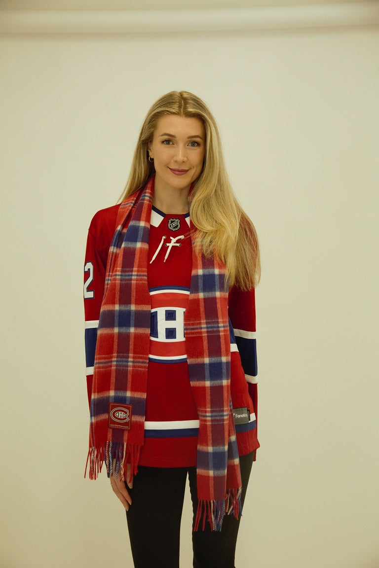 Montreal Canadiens Lambswool Scarf Extra Long