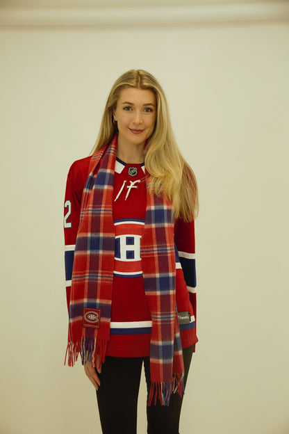 Montreal Canadiens Lambswool Scarf Extra Long