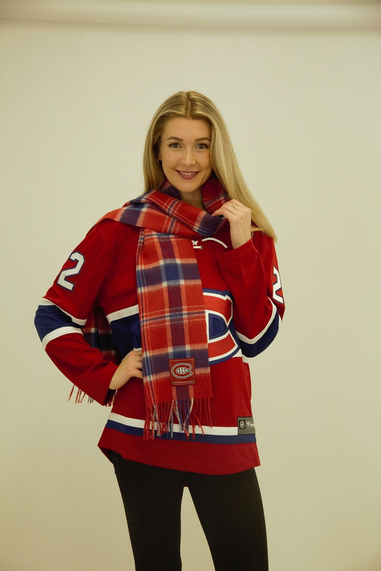 Montreal Canadiens Lambswool Scarf Extra Long