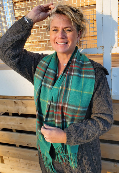 Newfoundland Lambswool Tartan Scarf